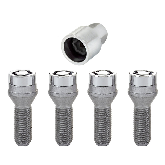 McGard 27169 Cone Seat Style Wheel Lock Bolts-Chrome - Truck Part Superstore