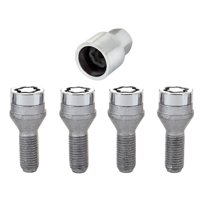 McGard 27179 Cone Seat Style Wheel Lock Bolts-Chrome - Truck Part Superstore