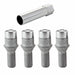 McGard 27191 Tuner Style Cone Seat Wheel Lock Bolts-Chrome - Truck Part Superstore