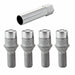 McGard 27192 Tuner Style Cone Seat Wheel Lock Bolts-Chrome - Truck Part Superstore