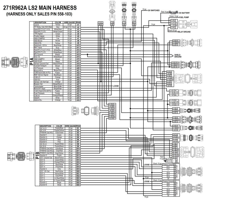 Holley EFI 550-607N HP EFI ECU And Harness Kit - Truck Part Superstore