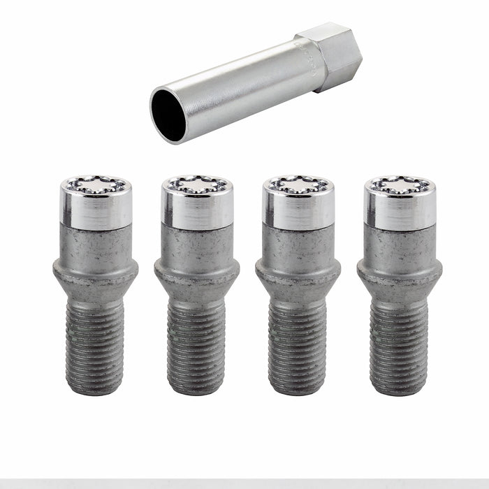 McGard 27200 Tuner Style Cone Seat Wheel Lock Bolts-Chrome - Truck Part Superstore