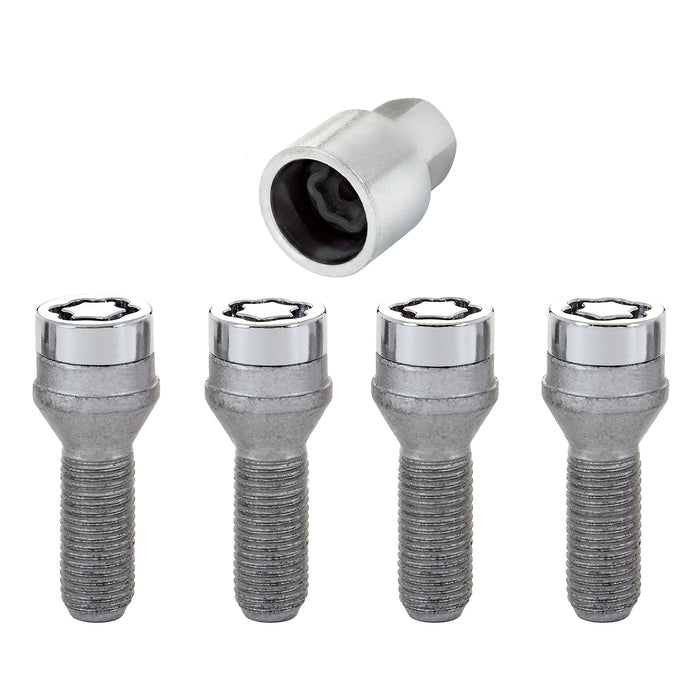 McGard 27205 Cone Seat Style Wheel Lock Bolts-Chrome - Truck Part Superstore