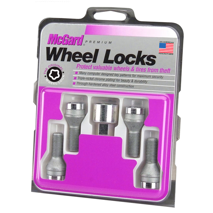 McGard 27205 Cone Seat Style Wheel Lock Bolts-Chrome - Truck Part Superstore