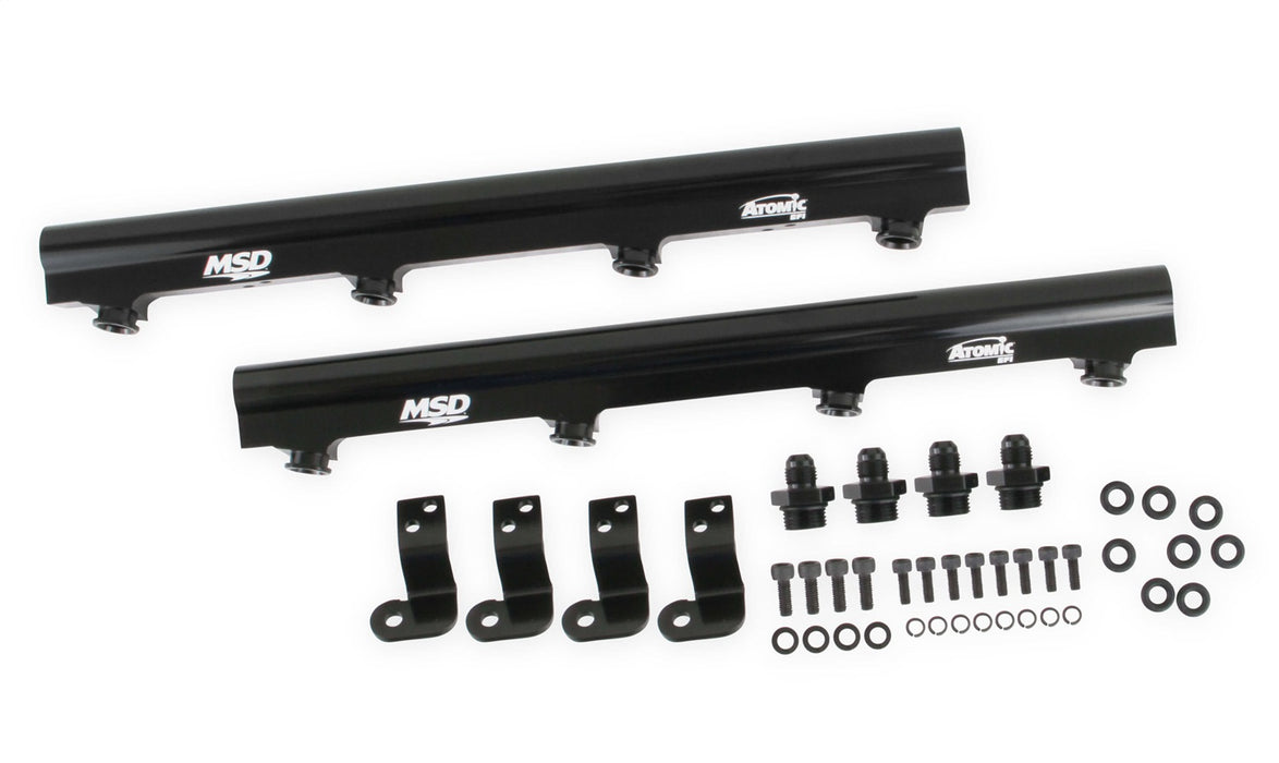 MSD 2720 MSD Atomic EFI Billet Fuel Rail - Truck Part Superstore