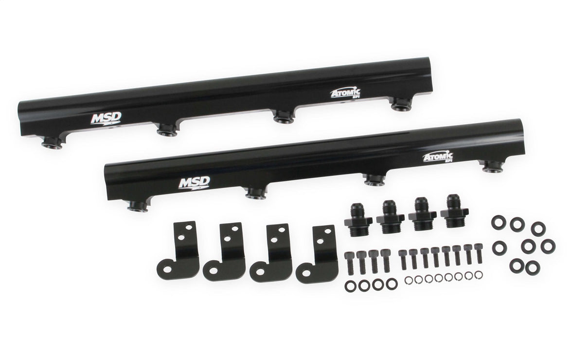MSD 2720 MSD Atomic EFI Billet Fuel Rail - Truck Part Superstore