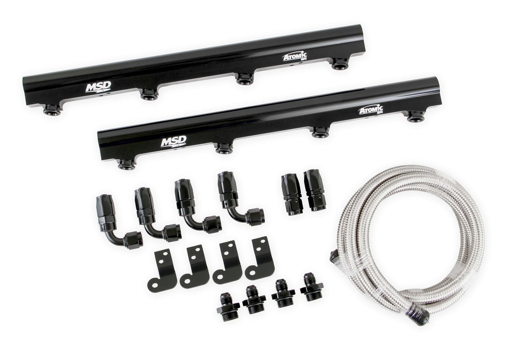 MSD 2721 MSD Atomic EFI Billet Fuel Rail Kit - Truck Part Superstore