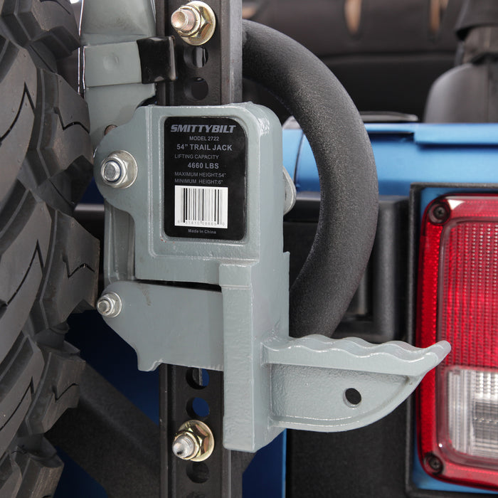 Smittybilt 2722 Trail Jack 54In W/Handle Isolator Removable Handle Smittybilt - Truck Part Superstore