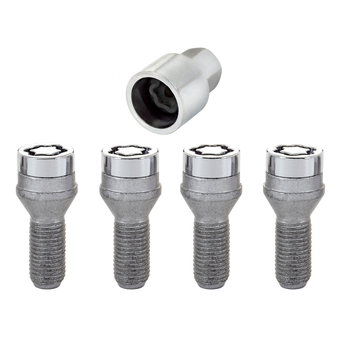 McGard 27222 Cone Seat Style Wheel Lock Bolts-Chrome - Truck Part Superstore