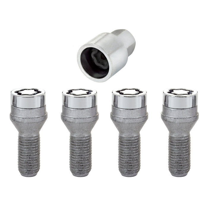 McGard 27226 Cone Seat Style Wheel Lock Bolts-Chrome - Truck Part Superstore