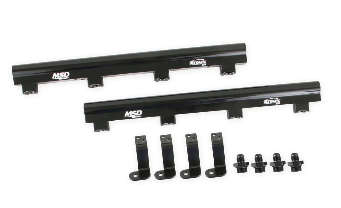 MSD 2722 MSD Atomic EFI Billet Fuel Rail - Truck Part Superstore