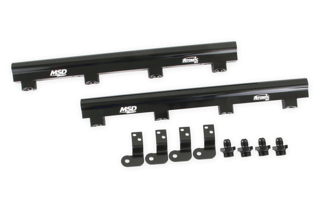 MSD 2722 MSD Atomic EFI Billet Fuel Rail - Truck Part Superstore