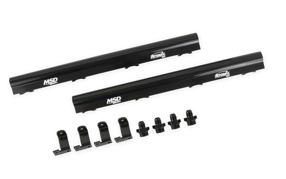 MSD 2724 MSD Atomic EFI Billet Fuel Rail - Truck Part Superstore