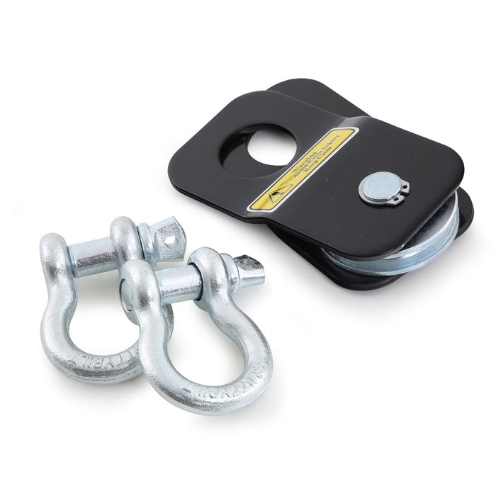 Smittybilt 2729 Winch Accessory Kit ATV Includes Snatch Block, Pair Of Shackles, Pair Of Straps Smittybilt - Truck Part Superstore
