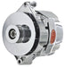 Powermaster Performance 27290-114 Alternator; 17Si; 120 Amp; 95 Idle; 6 Groove Pulley; Polished; - Truck Part Superstore
