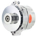 Powermaster Performance 27294-364 Alternator; 12si; 100 Amp; 75 Idle; 6 Groove Pulley; Baffle; OE Look; Polished; - Truck Part Superstore