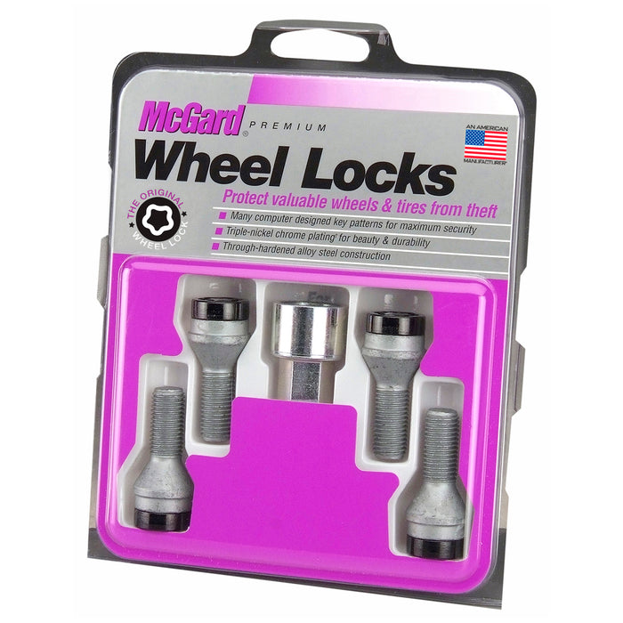 McGard 27316 Cone Seat Style Wheel Lock Bolts-Black - Truck Part Superstore