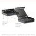 Smittybilt 2746 Portable Secure Lock Box W/ Mounting Sleeve Smittybilt - Truck Part Superstore