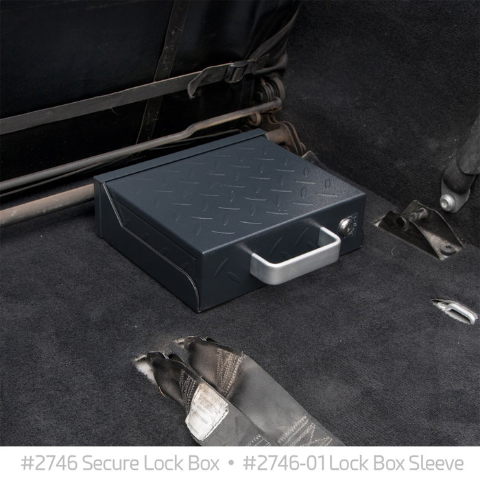 Smittybilt 2746 Portable Secure Lock Box W/ Mounting Sleeve Smittybilt - Truck Part Superstore