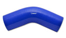 Vibrant Performance 2750B 4 Ply 45 Degree Elbow; 2 in. I.D. x 5 in. Leg Length; Blue; - Truck Part Superstore