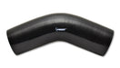 Vibrant Performance 2759 4 Ply 45 Degree Elbow; 1.5 in. I.D. x 5 in. Leg Length; Black; - Truck Part Superstore