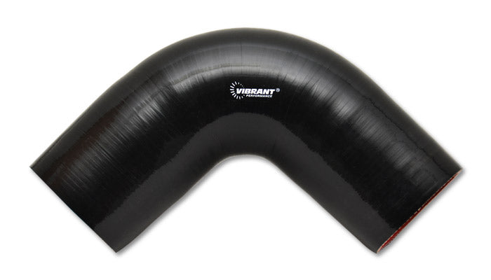 Vibrant Performance 27932 4 Ply 45 Degree Elbow; 3.125 in. I.D. x 3.50 in. Leg Length; Black; - Truck Part Superstore