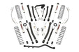 Rough Country 67370 4 Inch Jeep X-Series Suspension Lift Kit w/V2 Shocks 07-18 Wrangler JK Rough Country - Truck Part Superstore