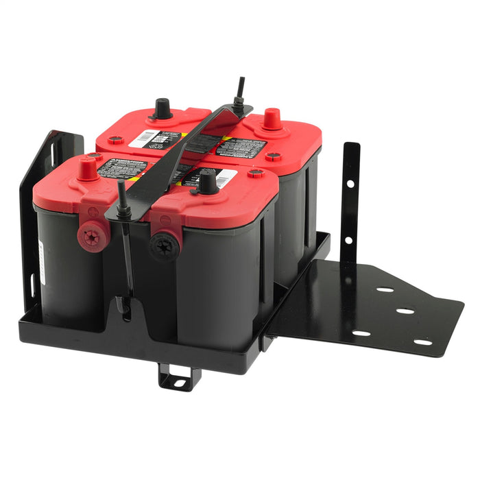 Smittybilt 2799 Dual Battery Tray 07-11 Wrangler JK Smittybilt - Truck Part Superstore