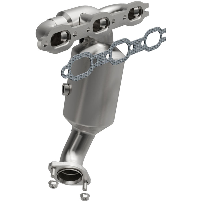 MagnaFlow Exhaust Products 51480 Catalytic Converter with Integrated Exhaust Manifold - Truck Part Superstore