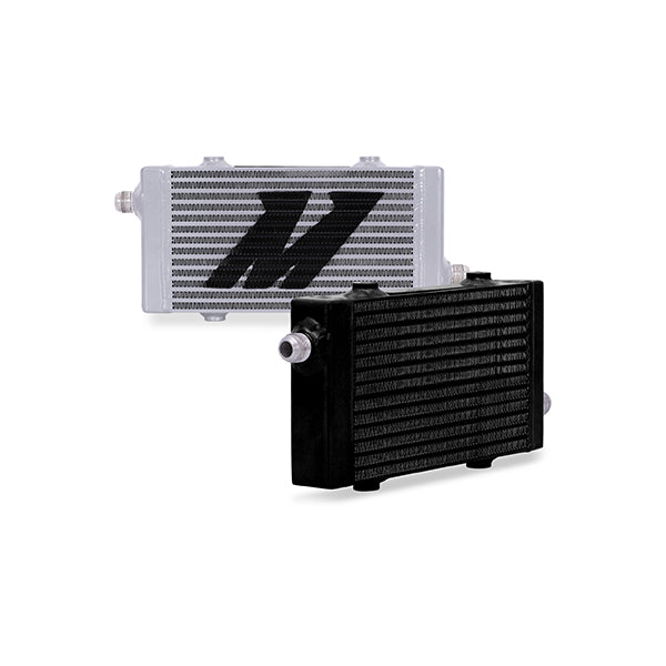 Mishimoto MMOC-SP-SBK Universal Cross Flow Bar and Plate Oil Cooler, Small - Truck Part Superstore