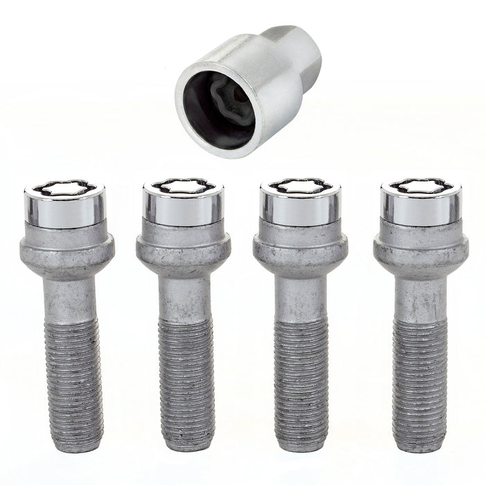 McGard 28017 Radius Seat Style Wheel Lock Bolts-Chrome - Truck Part Superstore