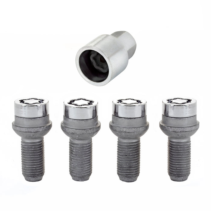McGard 28018 Radius Seat Style Wheel Lock Bolts-Chrome - Truck Part Superstore