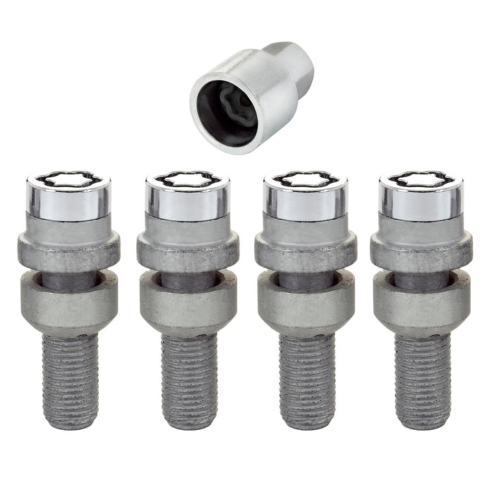 McGard 28020 Radius Seat Style Wheel Lock Bolts-Chrome - Truck Part Superstore