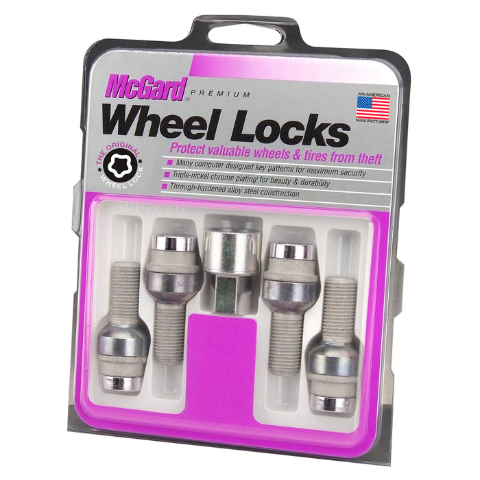 McGard 28020 Radius Seat Style Wheel Lock Bolts-Chrome - Truck Part Superstore