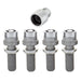 McGard 28032 Radius Seat Style Wheel Lock Bolts-Chrome - Truck Part Superstore