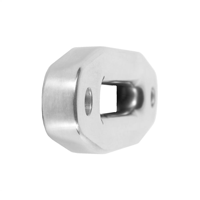 Smittybilt 2807 ATV Aluminum Hawse Fairlead Polished W/ No Logo Smittybilt - Truck Part Superstore