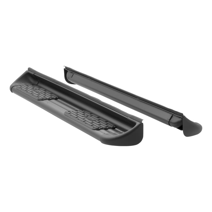 Luverne 281032-571032 Side Entry Steps-Black-Body Mount - Truck Part Superstore