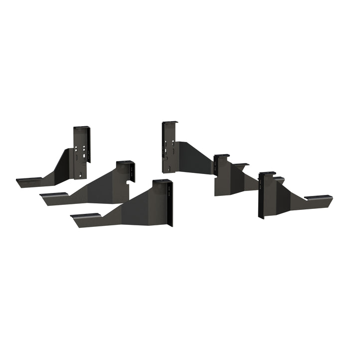 Luverne 281033-571032 Side Entry Steps-Black-Body Mount - Truck Part Superstore