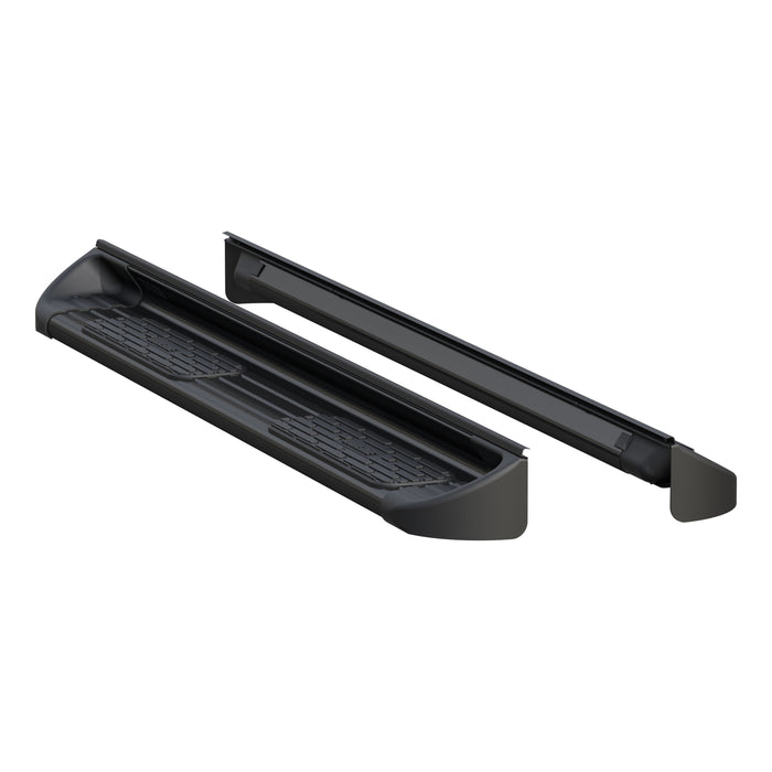 Luverne 281040-571633 Black Stainless Steel Side Entry Steps; Select Ram 1500 Extended Cab - Truck Part Superstore