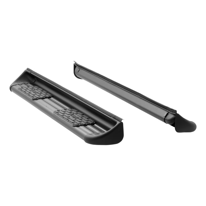 Luverne 281143-571743 Side Entry Steps-Black-Body Mount - Truck Part Superstore
