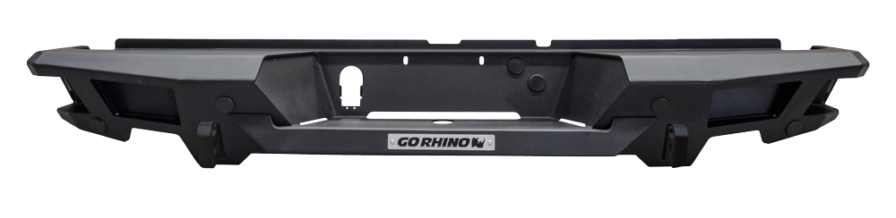 Go Rhino 28128T BR20 Rear BR Bumper for Ram 1500 and Classic SLT Tradesman - Truck Part Superstore