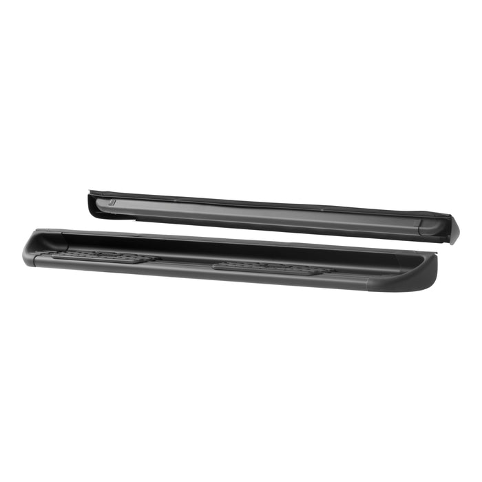 Luverne 281442-581442 Side Entry Steps-Black-Rocker Mount - Truck Part Superstore