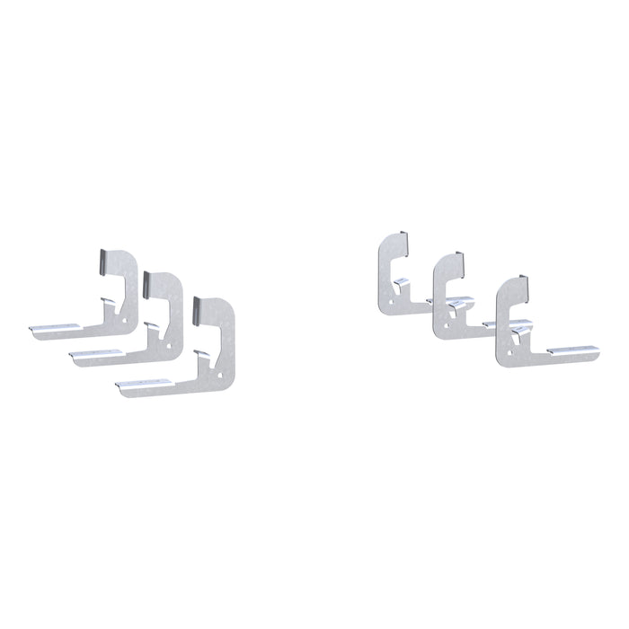 Luverne 281442-581442 Side Entry Steps-Black-Rocker Mount - Truck Part Superstore