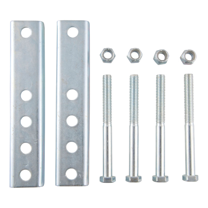 CURT 28155 Marine Jack with Dual 6in. Wheels (1;500 lbs; 10in. Travel) - Truck Part Superstore