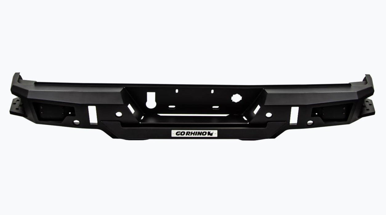 Go Rhino 28176T BR20.5 Rear BR Bumper for Chevrolet Silverado GMC Sierra 1500 - Truck Part Superstore