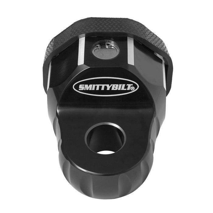 Smittybilt 2820 Winch Shackle Aluminum For 3/4 Inch and 7/8 Inch D-Rings Black Powdercoat Smittybilt - Truck Part Superstore