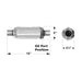 Flowmaster Catalytic Converters 2820125 Universal Catalytic Converter - Truck Part Superstore