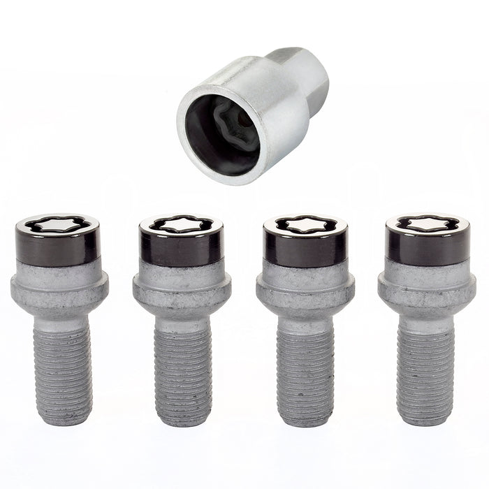 McGard 28318 Radius Seat Style Wheel Lock Bolts-Black - Truck Part Superstore