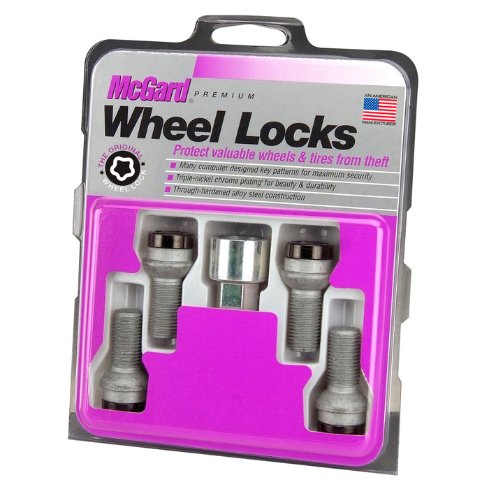 McGard 28318 Radius Seat Style Wheel Lock Bolts-Black - Truck Part Superstore