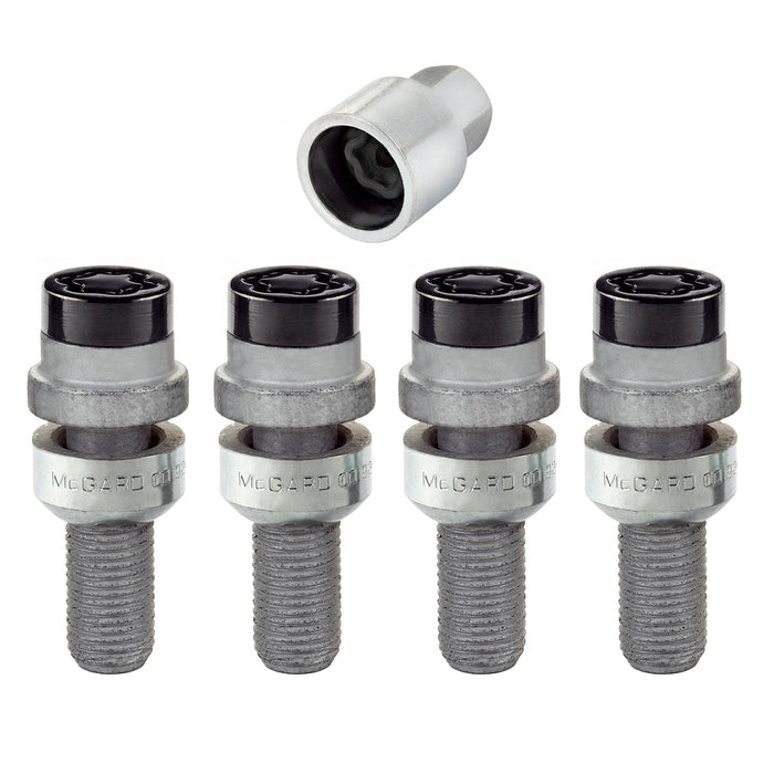 McGard 28320 Radius Seat Style Wheel Lock Bolts-Black - Truck Part Superstore